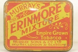 vecchia confezione tabacco da pipa erinmore mixture